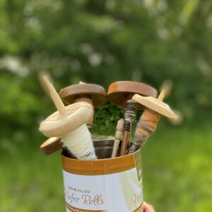 Drop Spindle Spinning with Nelly DeVault (Friday afternoon)
