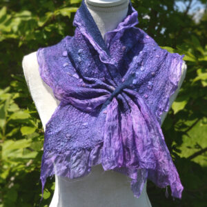 Nuno Felted Scarf/Neck Warmer with Mariya Gerhardt (Friday afternoon)