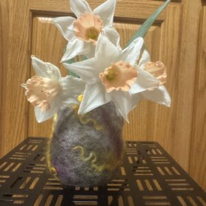 Wet Felting a Vase with Bethany Mattingly (Friday morning)