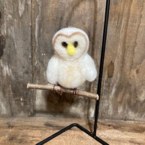 Needle Felt a Penguin, Owl or Gnome with Karen Morgan (Friday morning)